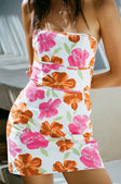 Strapless Aziza Mini Dress - Pink