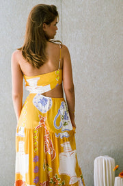 SAMPLE-Aliza Dress - Ciao Yellow