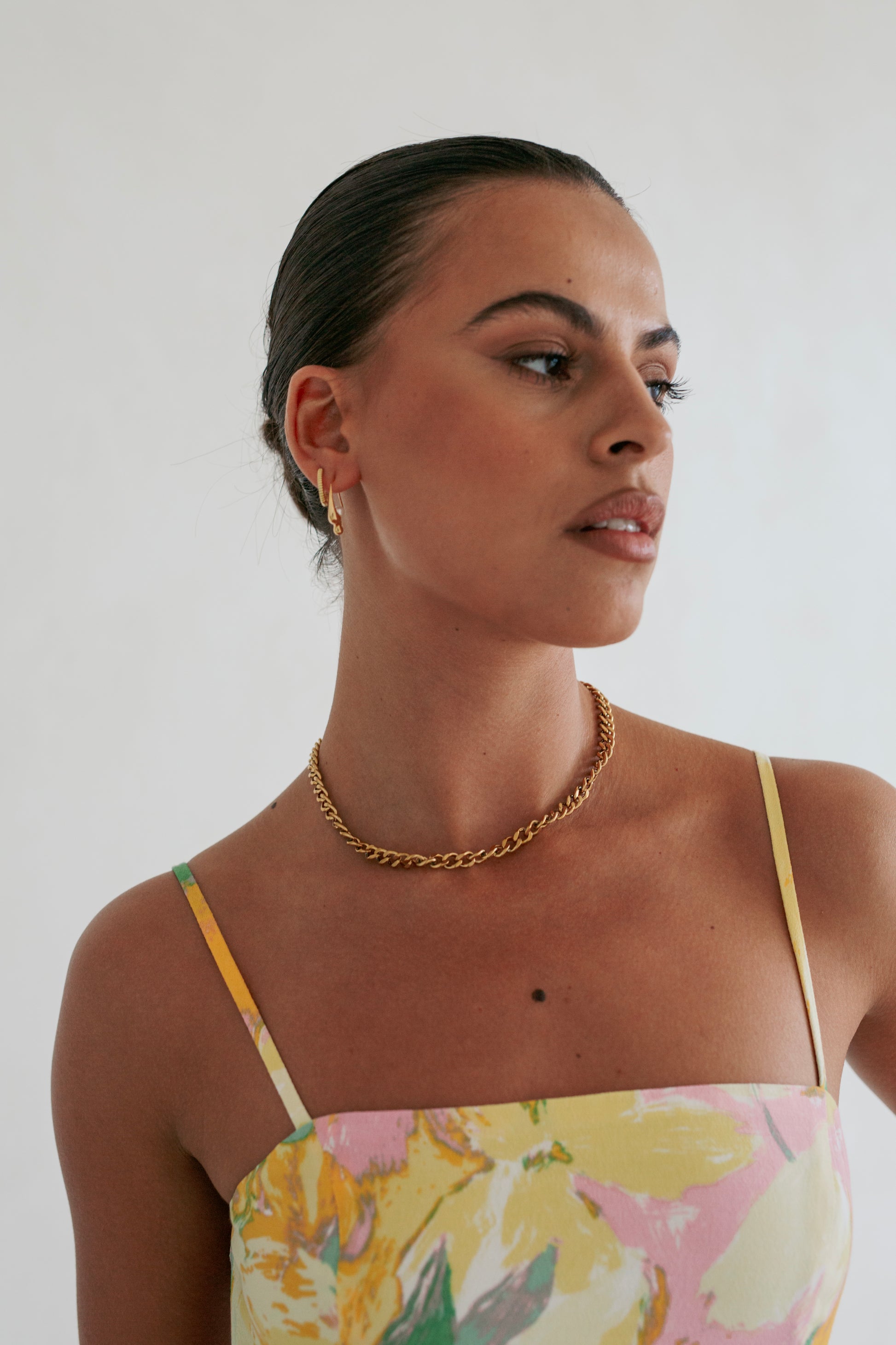 Bel Air Chain Necklace - Gold
