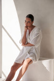 Elea Mini Dress - White