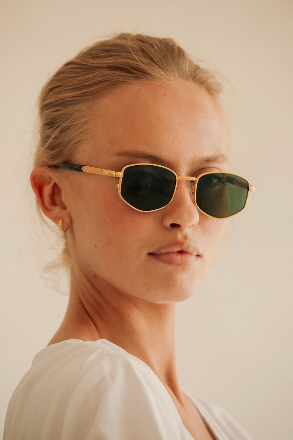 Mercer Sunglasses - Brown Gold
