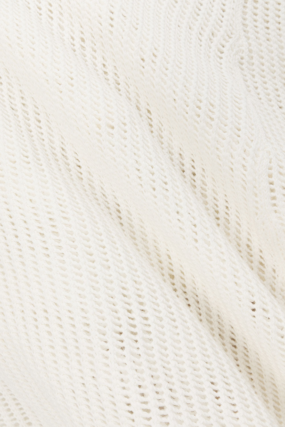 White Knit Strapless Maxi Kamari Dress