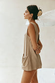 Brita Playsuit - Khaki