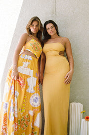 SAMPLE-Aliza Dress - Ciao Yellow