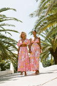 Naya Wrap Maxi Skirt - Pink