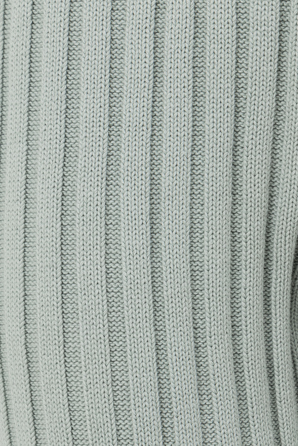 Celine Ribbed Knit Top - Grey