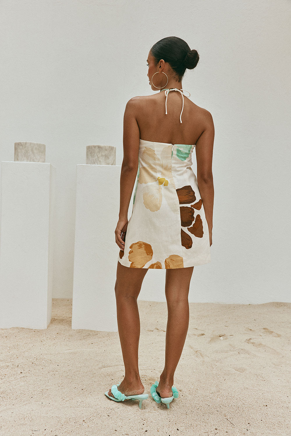 Steff Dress - Brushed Fleur