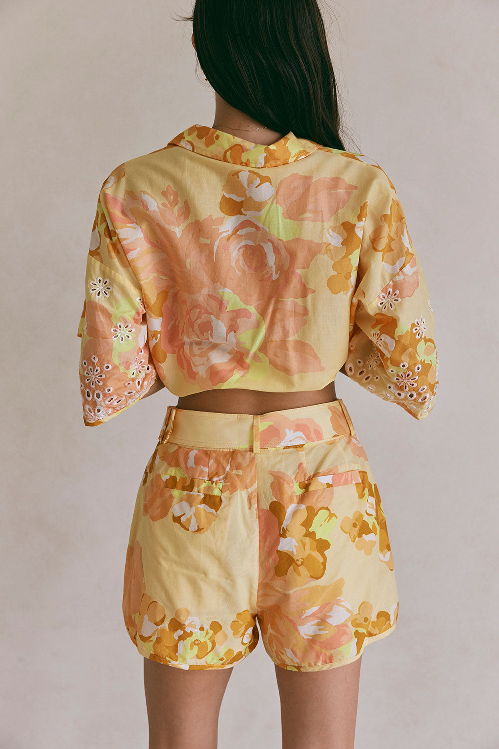 SAMPLE-Sicily Shorts - Breeze Floral