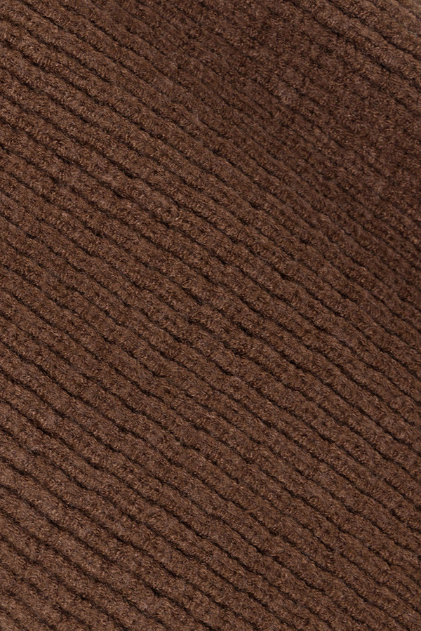 Chocolate Brown High Waist A-Line Maxi Ellarose Skirt