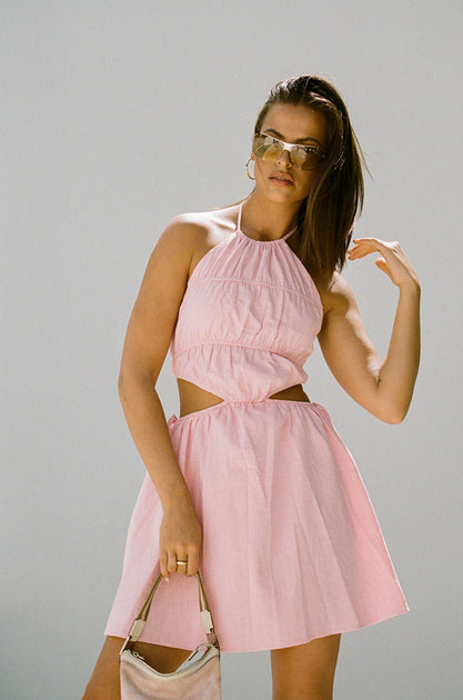 SAMPLE-Backless Anella Dress