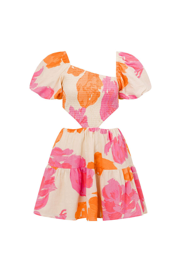 SAMPLE-Raffy Dress - Solstice Pink