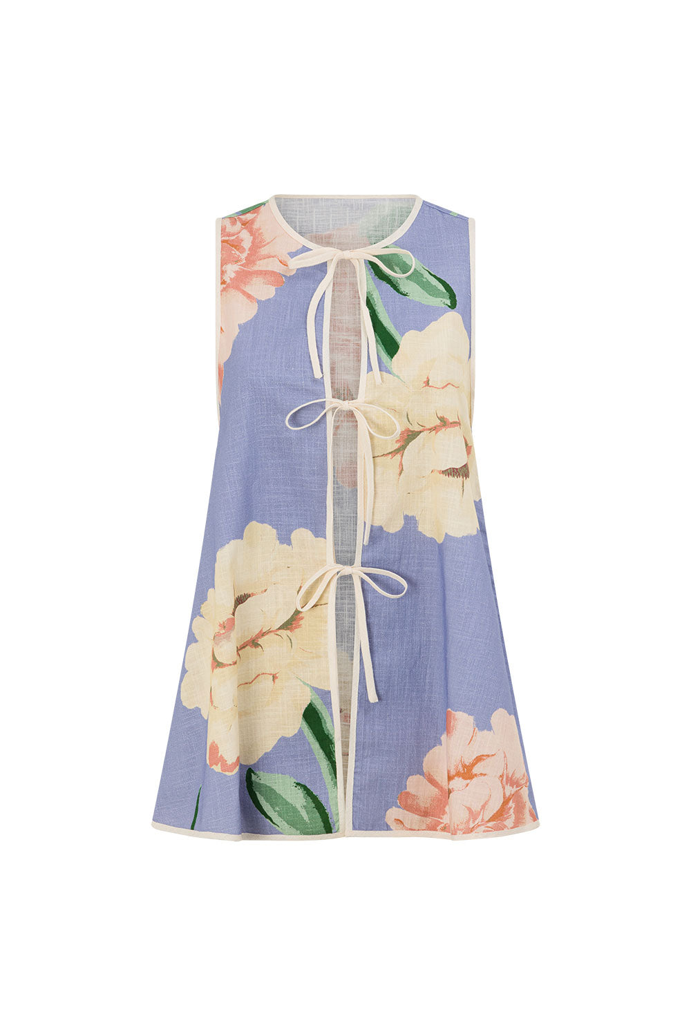 Berkley Top - Fiori Blue