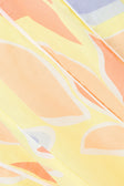 Eliska Cutout Maxi Dress  - Elia Purple Yellow Orange