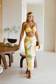Tillie Midi Skirt - Yellow