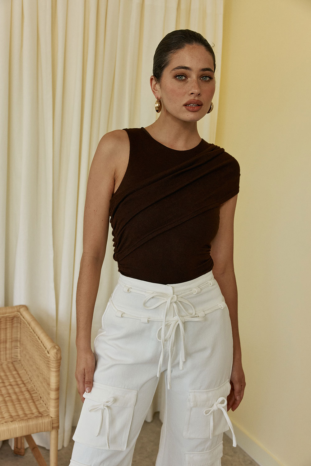 Erika Bodysuit - Chocolate