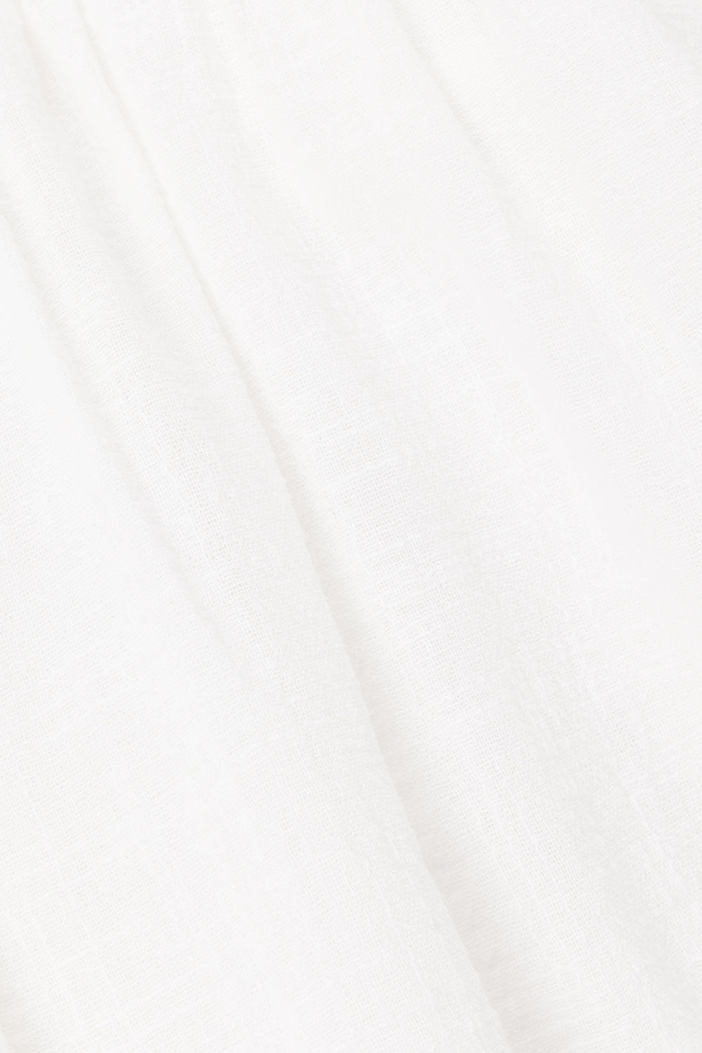 Eli Thin Strap Button Up Mini Dress - White