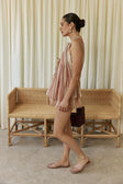 Dalia Top - Blush Stripe