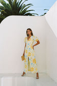Amorita Midi Dress - Yellow
