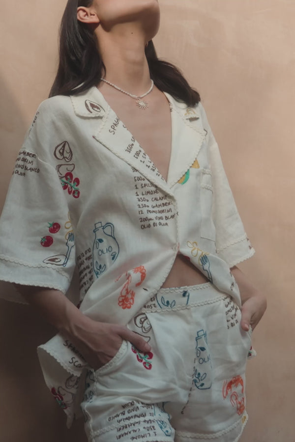 Praino Shorts - White