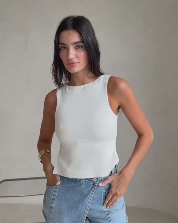 Jordana Top - White