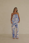 Video, Alma Top - Palm Blue