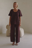 Video, Umiko Top - Brown
