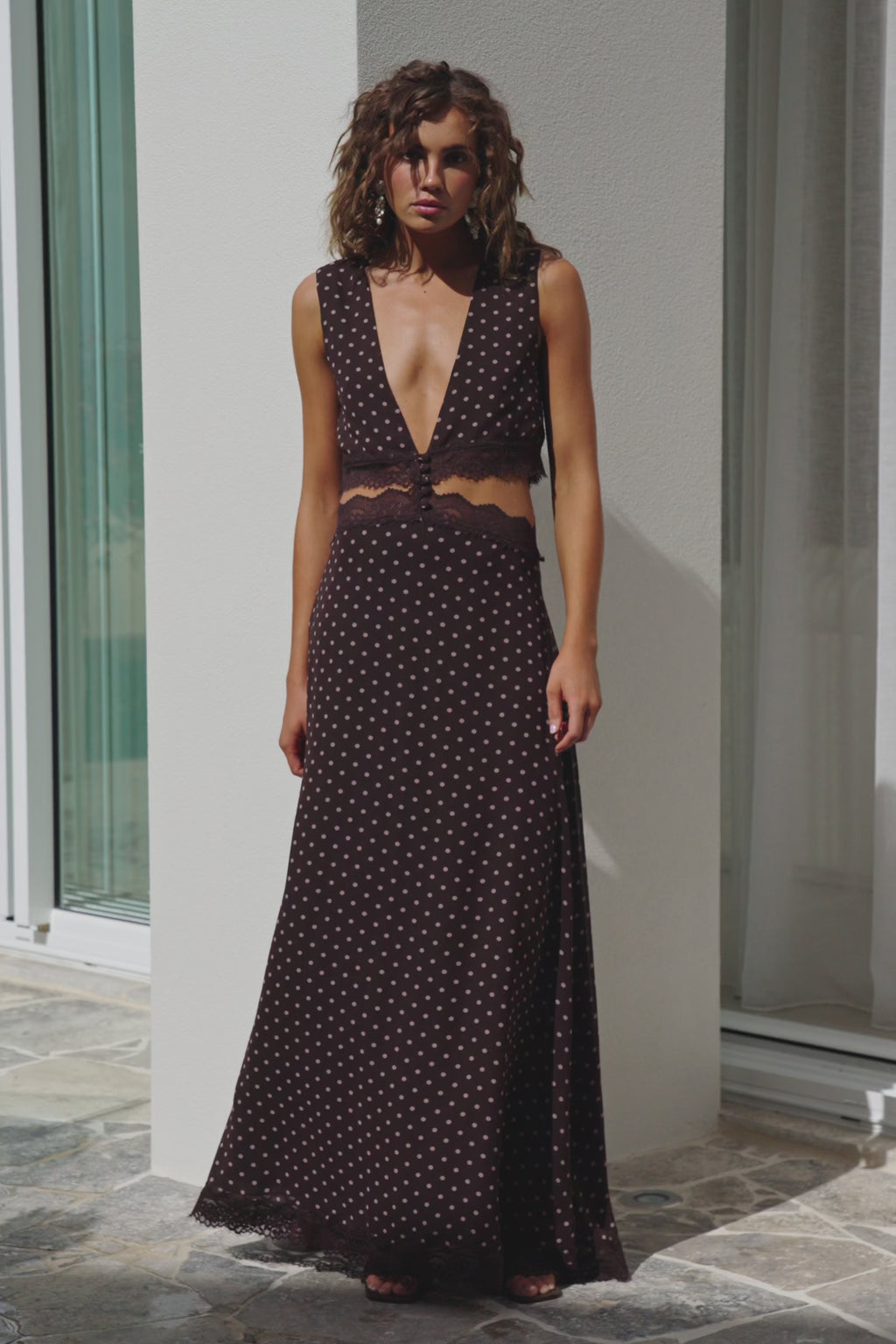 Eira Dress - Chocolate Speck