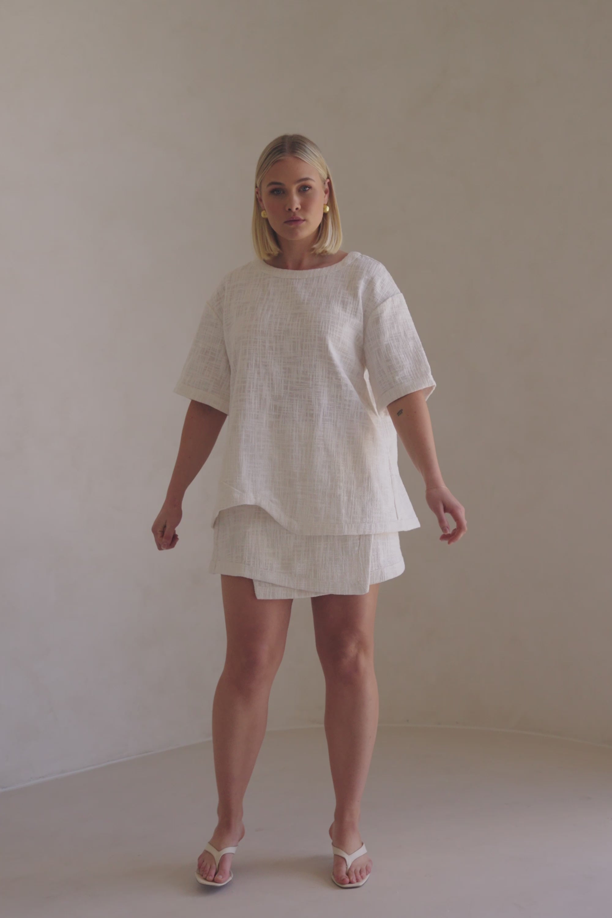 Aelin Top - White
