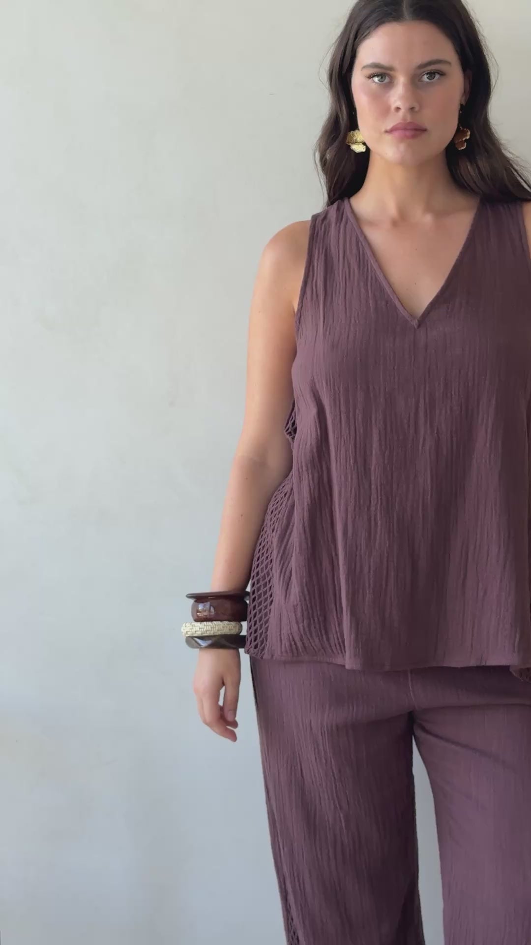 Dita Top - Chocolate