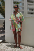 Video, Alannah Wrap Dress - Calypso Scarf