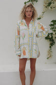 Video, Jay Shirt Dress - Flower Pots