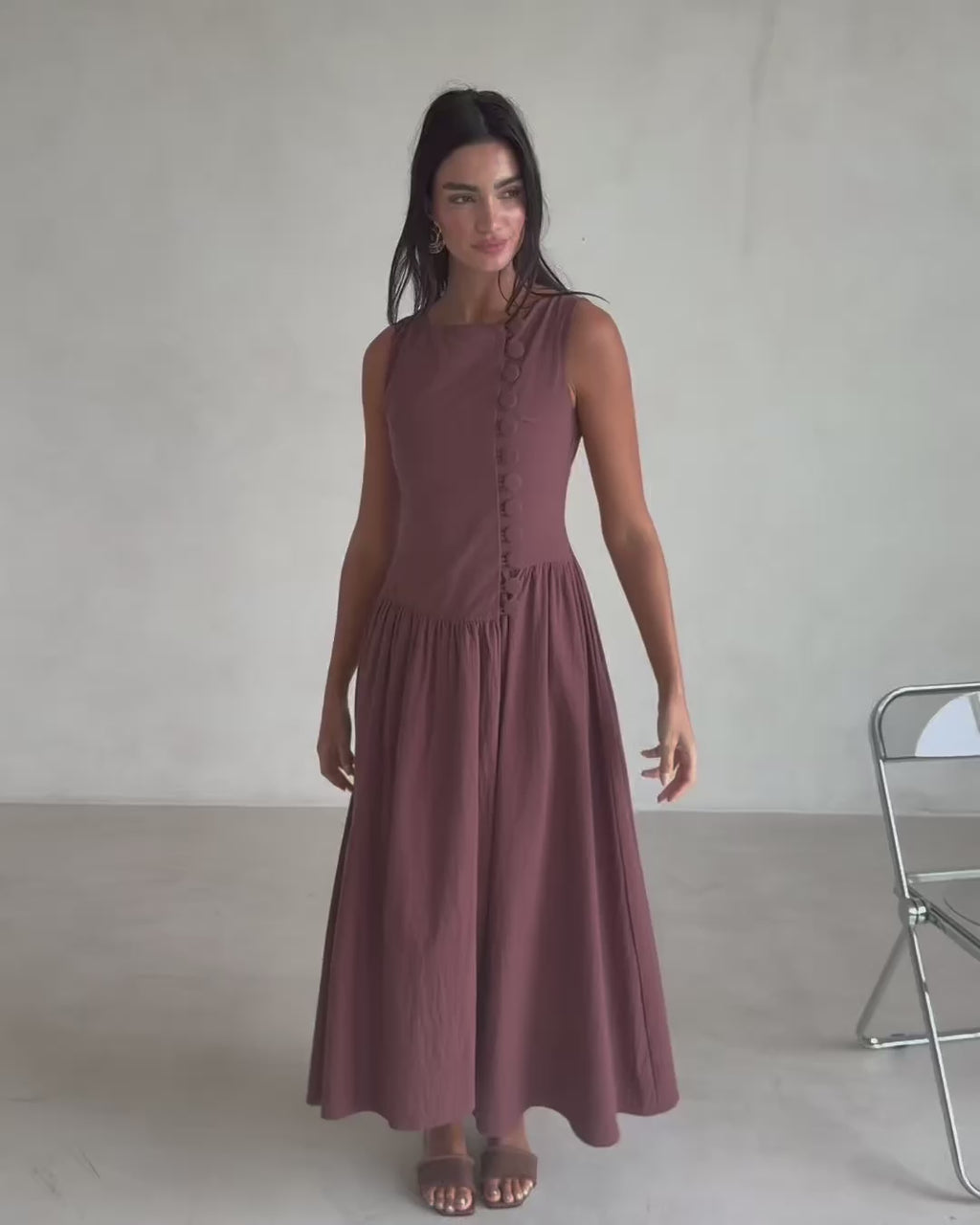 Odessa Dress - Chocolate