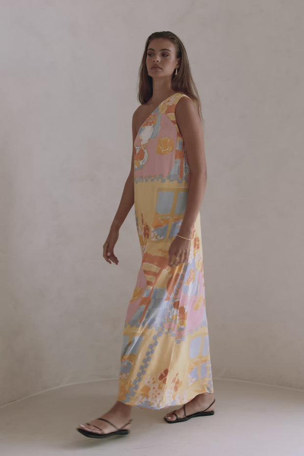 Tayvia Dress - Morning Peach