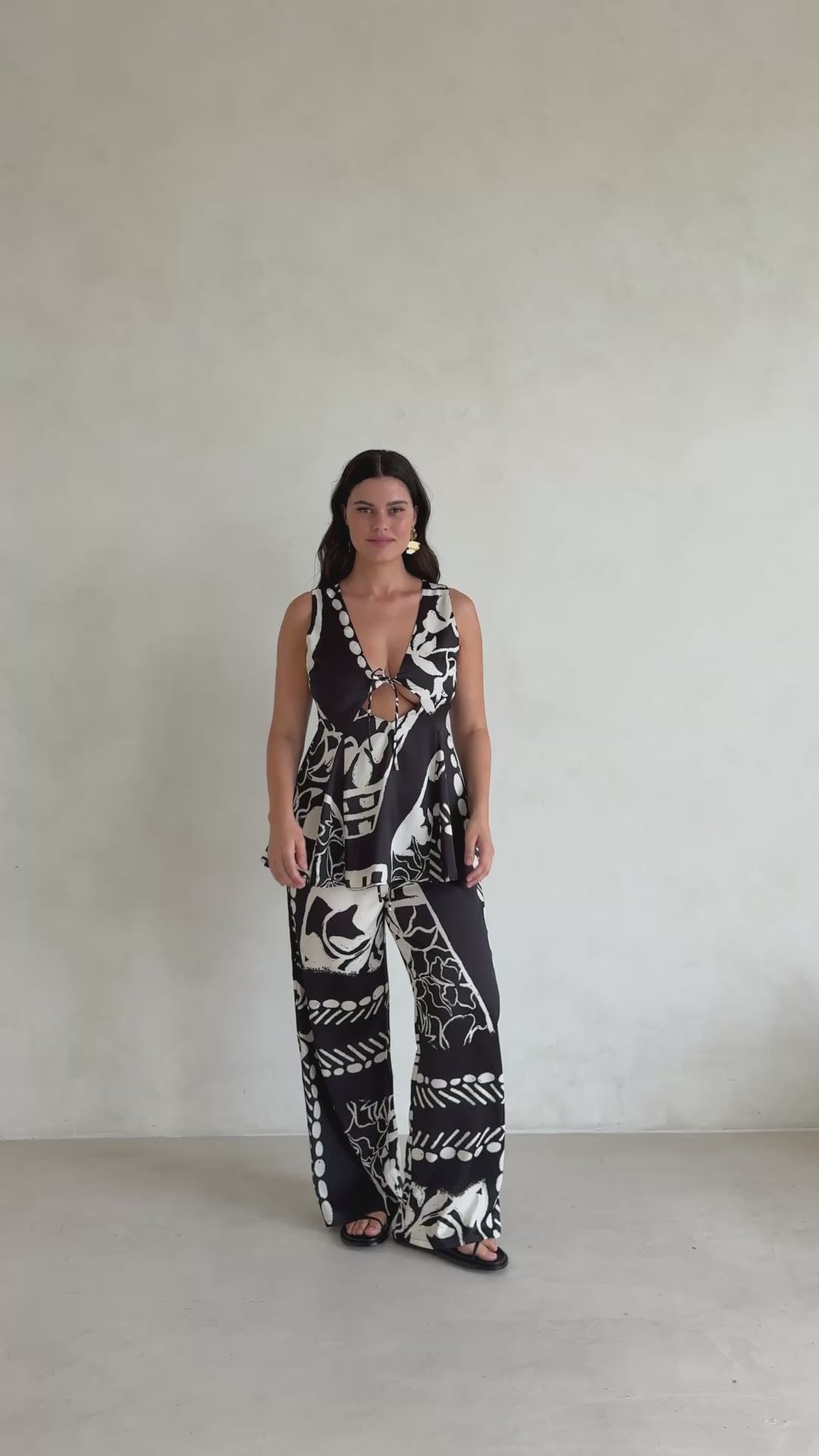 Zelina Pants - Botanic Vase