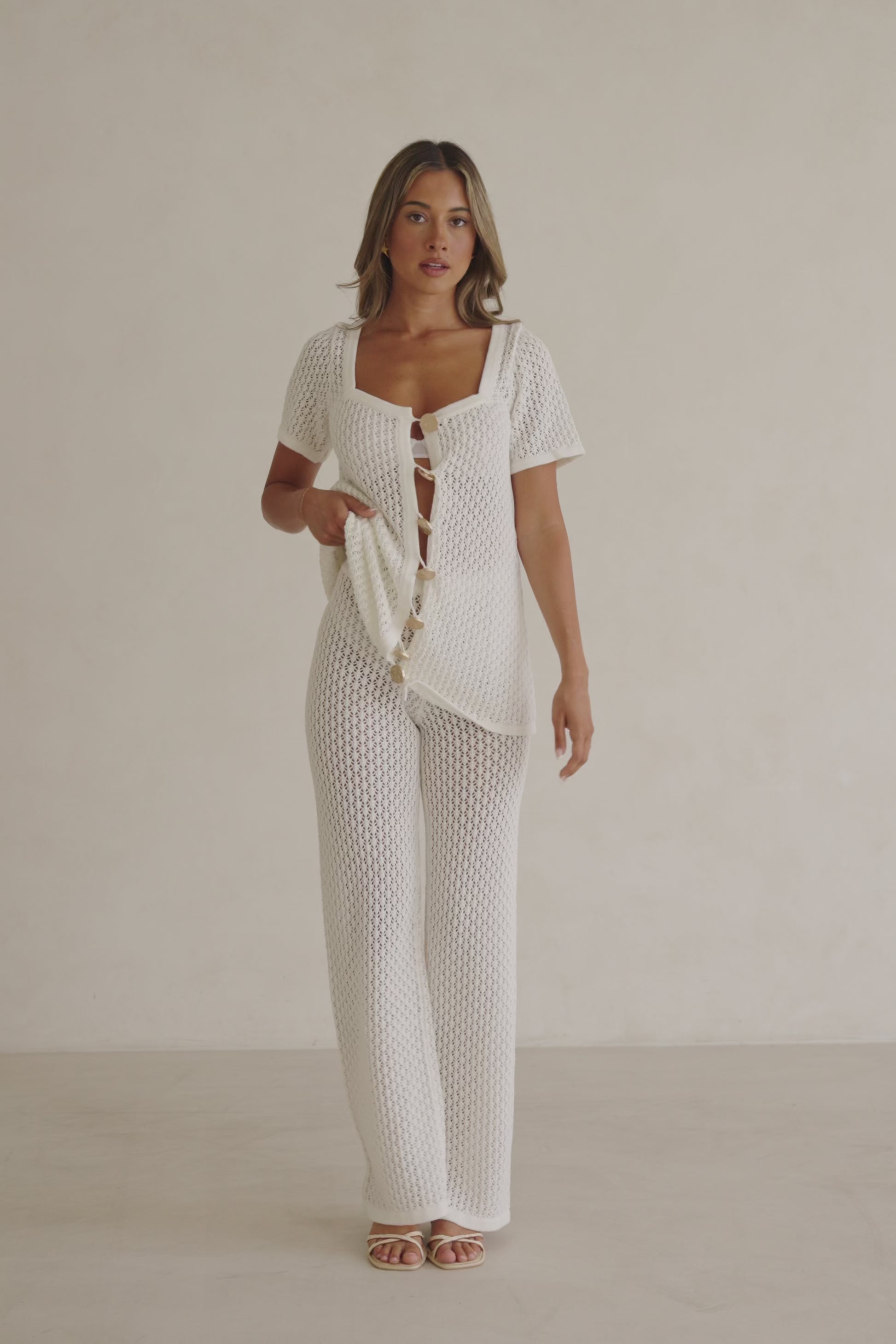 Milana Pants - White