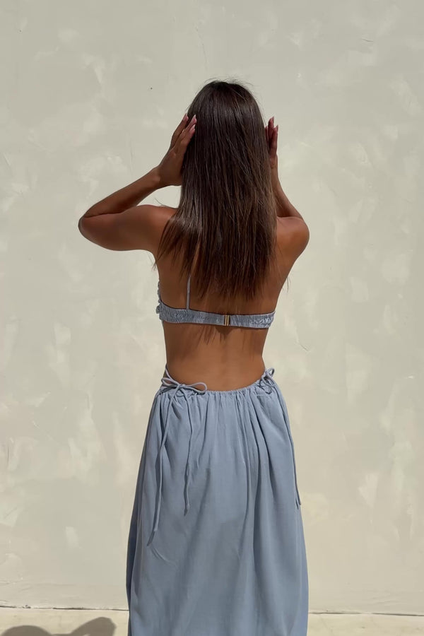 Mahya Dress - Blue