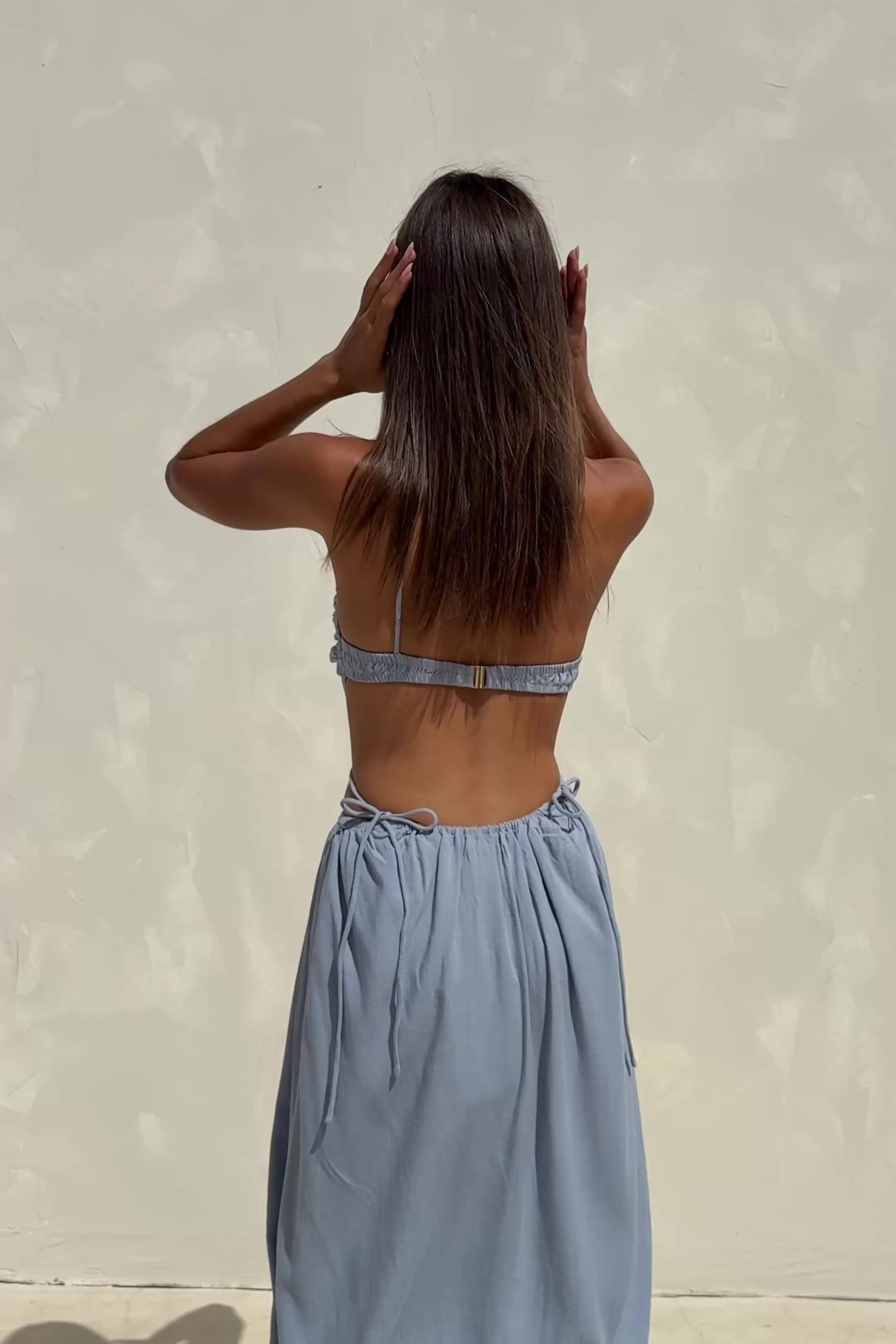 Mahya Dress - Blue