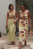 Video, Aster Cutout Dress - Dusk Lily