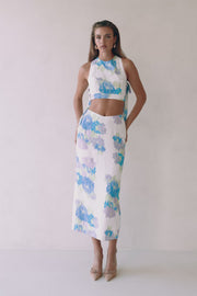 Darlia Midi Skirt - Cascade Floral