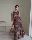 Video, Aurelia Dress - Chocolate Floral