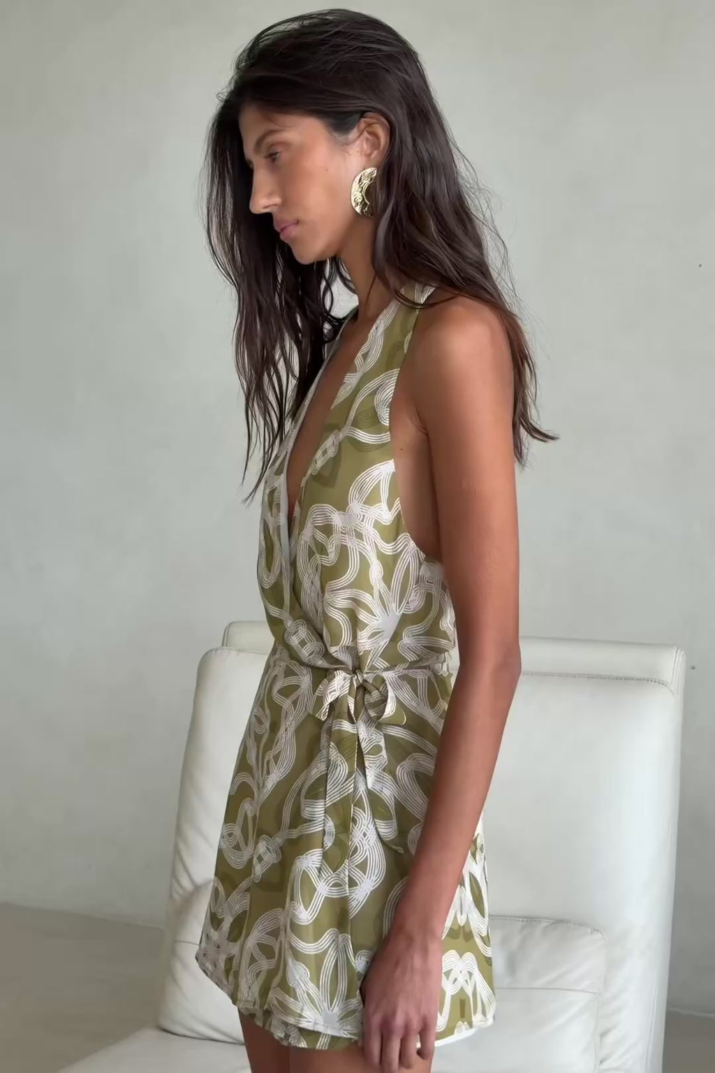 Fallon Dress - Oliva