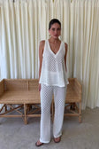 Video, Lana Top - White Knit