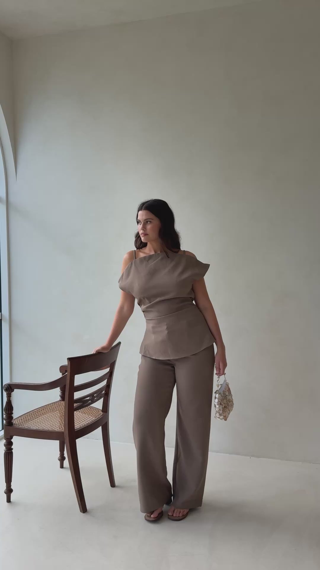 Naomi Top - Chocolate