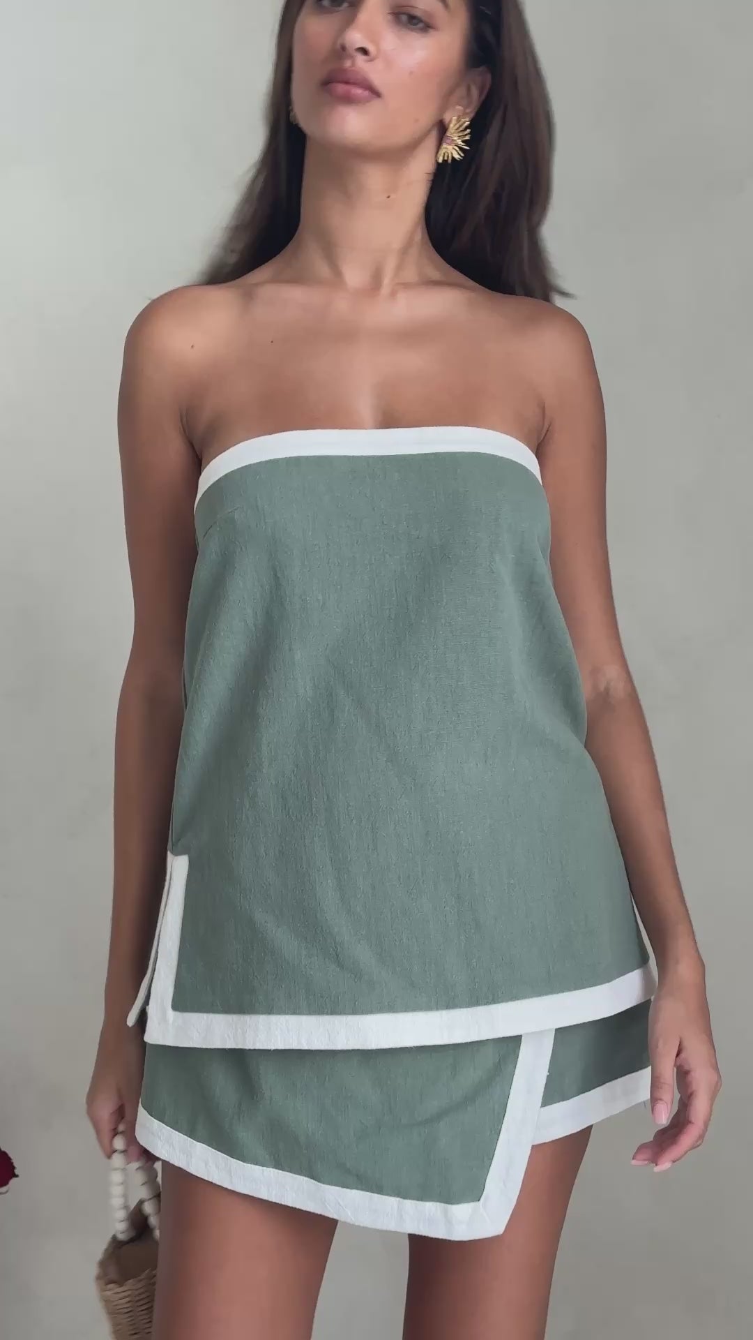 Birdie Top - Dusty Teal