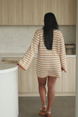 Video, Morela Knit Dress - Honey Stripe
