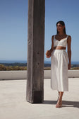 Video, Dien Wrap Skirt - White