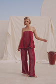 Video, Emilia Pants - Merlot