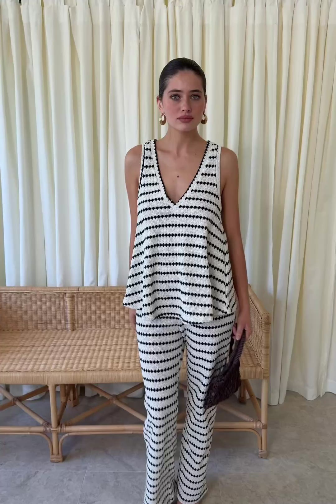 Lana Top - Monochrome