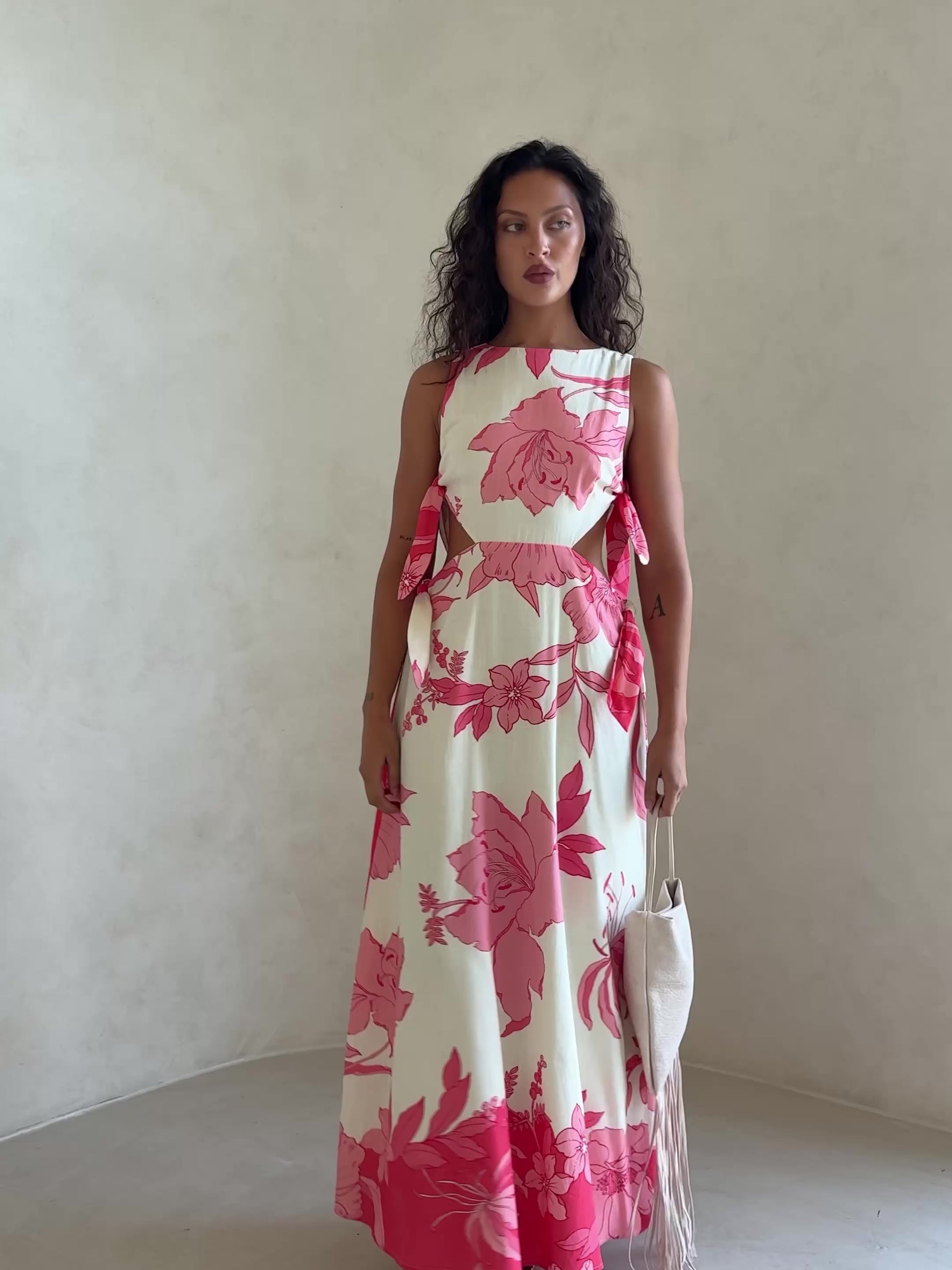 Mikalo Dress - Flora Sunset