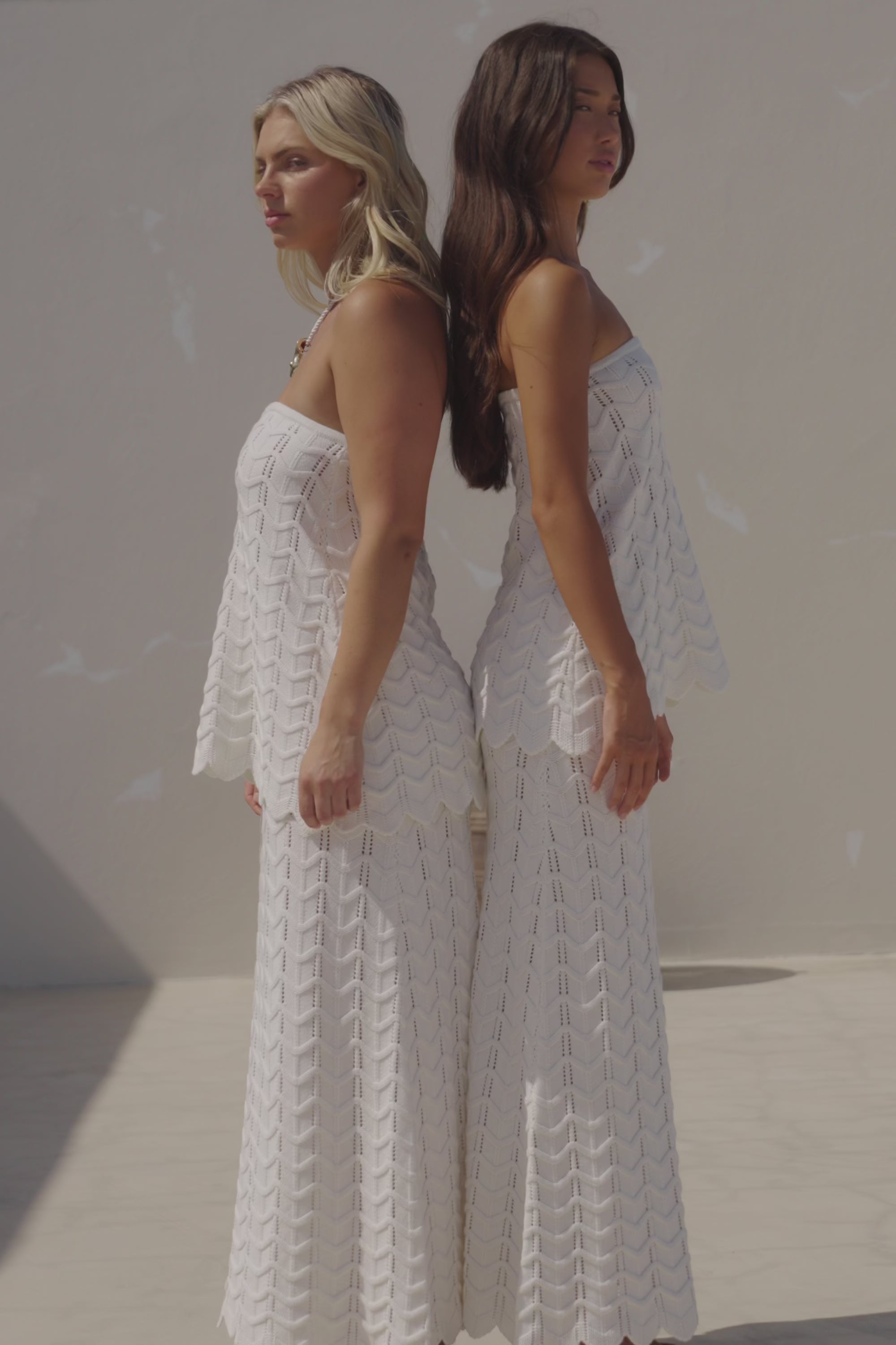 Kimmy Knit Maxi Skirt - White